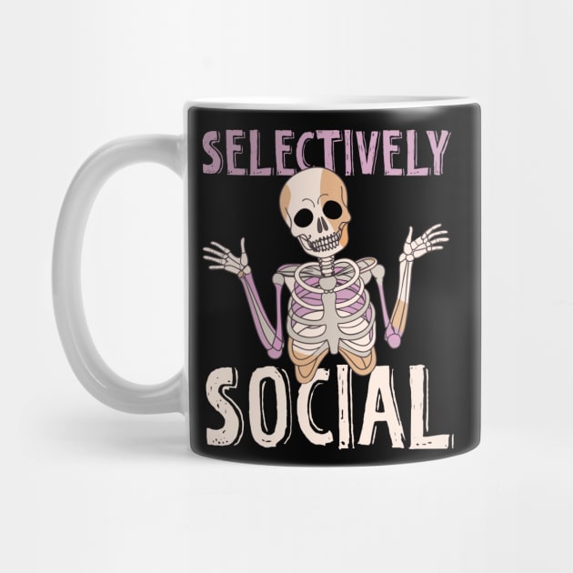 Selectively Social Skeleton by The WYLD Tribe